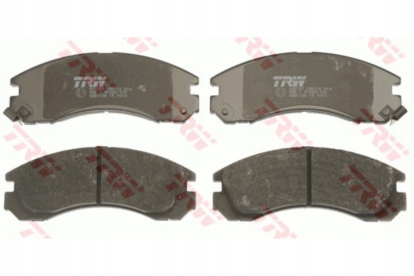 фото №1, Trw gdb1006 набір гальмівних колодок гальмівних