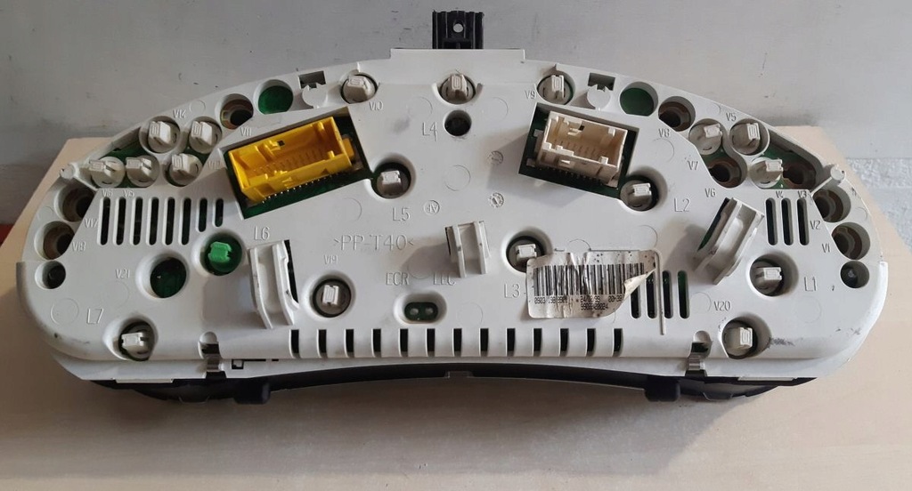 фото №9, Счетчик приборы peugeot 206 98-2001 dwie разъёмы 9634961180 пробег: 276909