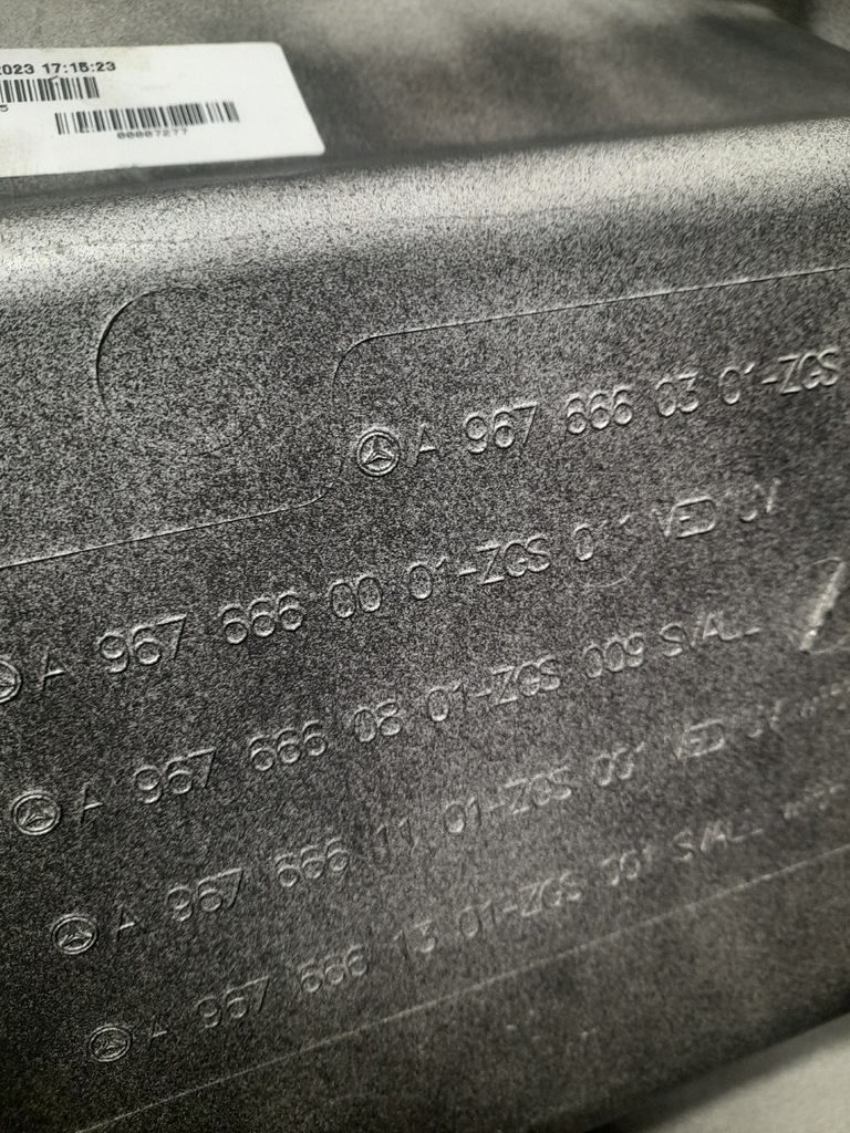 фото №5, Подножка левая mercedes atego 2023r a9676660301 оригинал