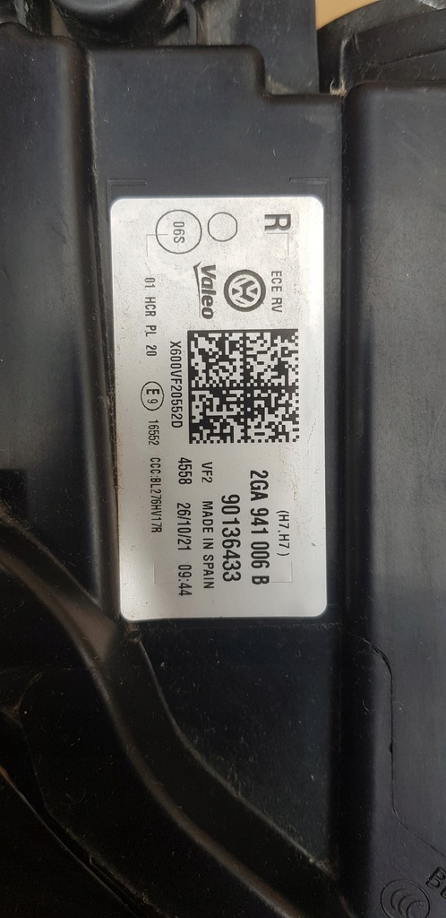 фото №8, Vw t-roc 2ga941006b лампа передня права