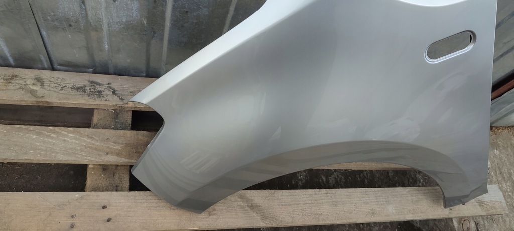 фото №14, Крыло левый перед skoda citigo od 05.12r отверстие поворотник lb7w