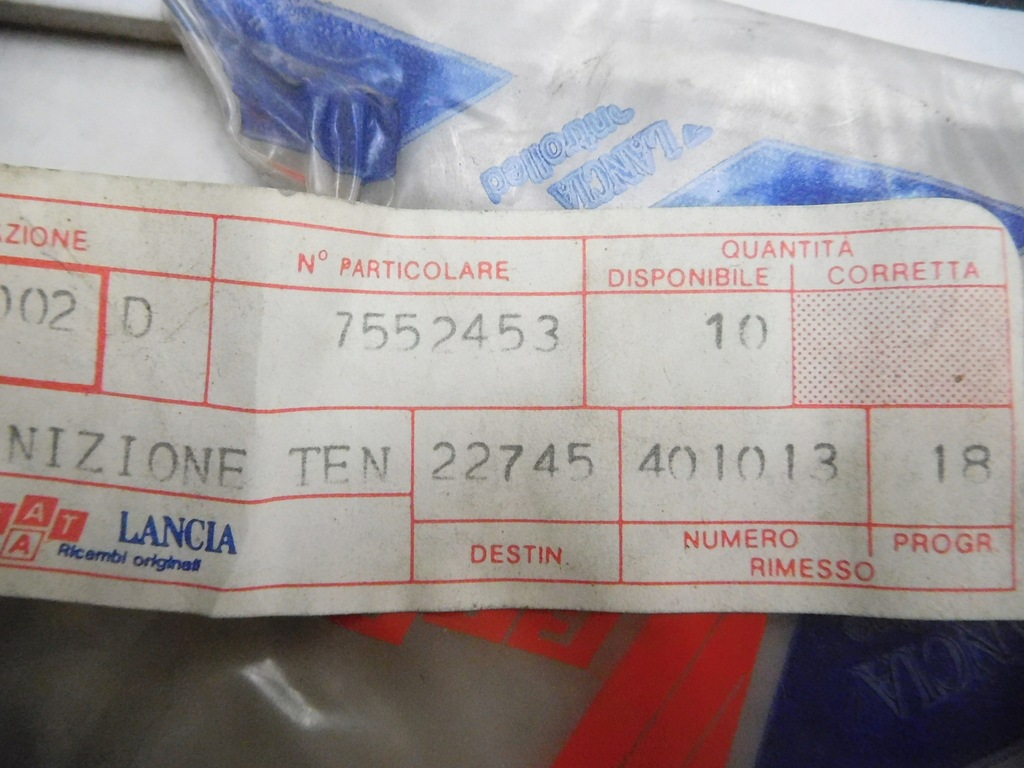 фото №5, Прокладка термостата uno punto siena delta 7552453 x1