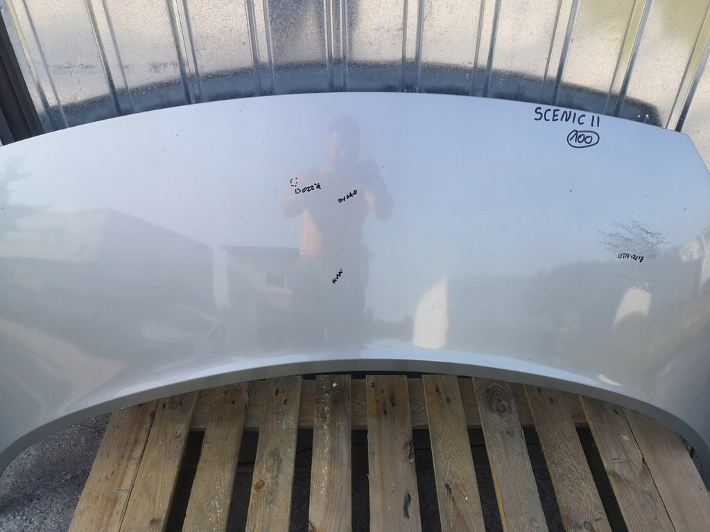 фото №6, Капот крышка двигателя renault scenic ii 2 lift