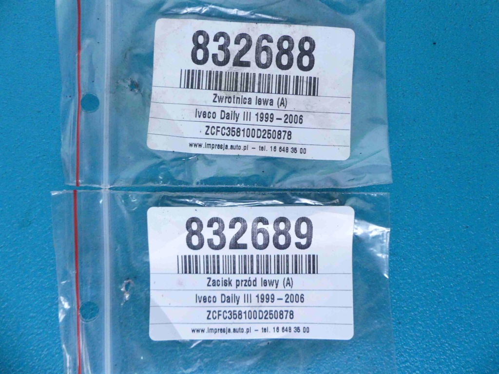 фото №3, Поворотный кулак левая ступица 2.3hpi iveco daily iii 99-06