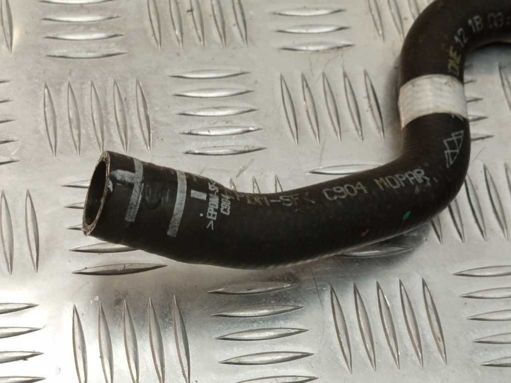 фото №9, Fiat 500e шланг wąż труба wody радиатора жидкость охлаждающий 52139461