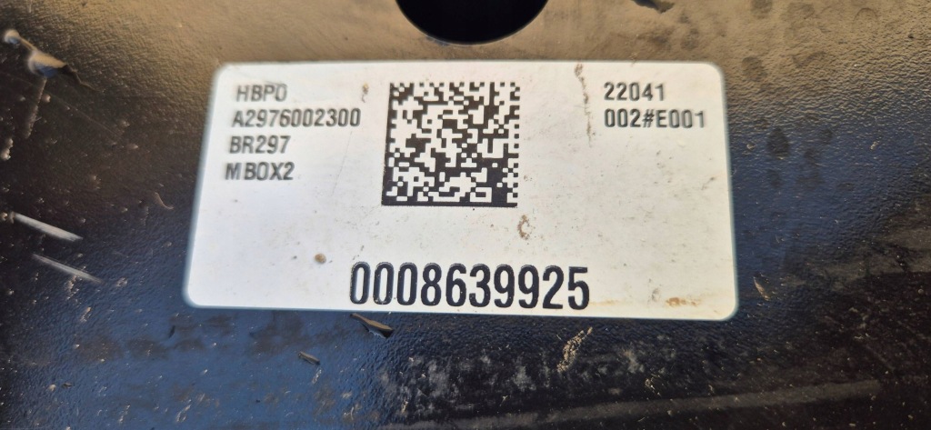 фото №11, Mercedes eqs v297 21- sedan балка бампера перед org