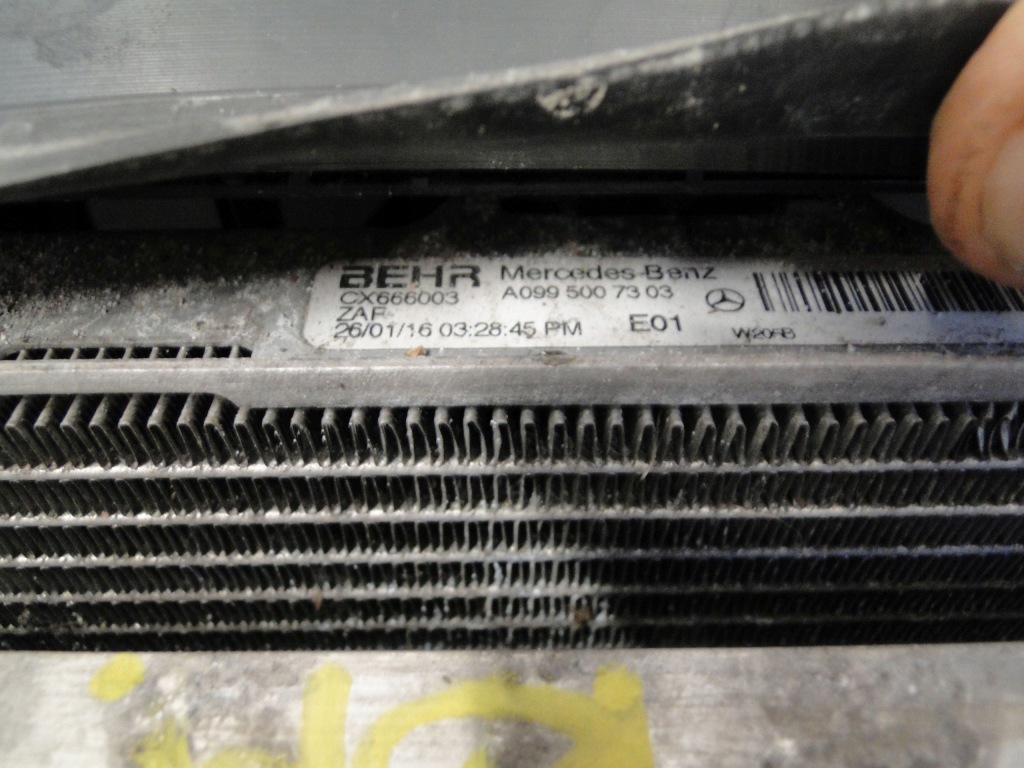 Mercedes комплект радиатор woda кондиционер nt вентилятор c klasa 205 w205 Цена