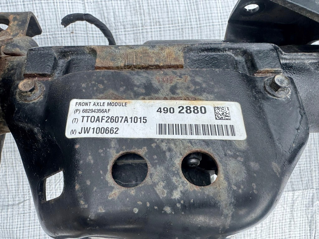 фото №7, Мост передний перед комплект kompletny jeep wrangler jl 68294356af