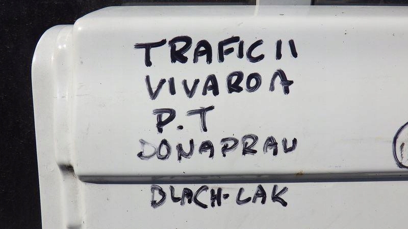 фото №12, Дверь правый задняя задние trafic ii vivaro a