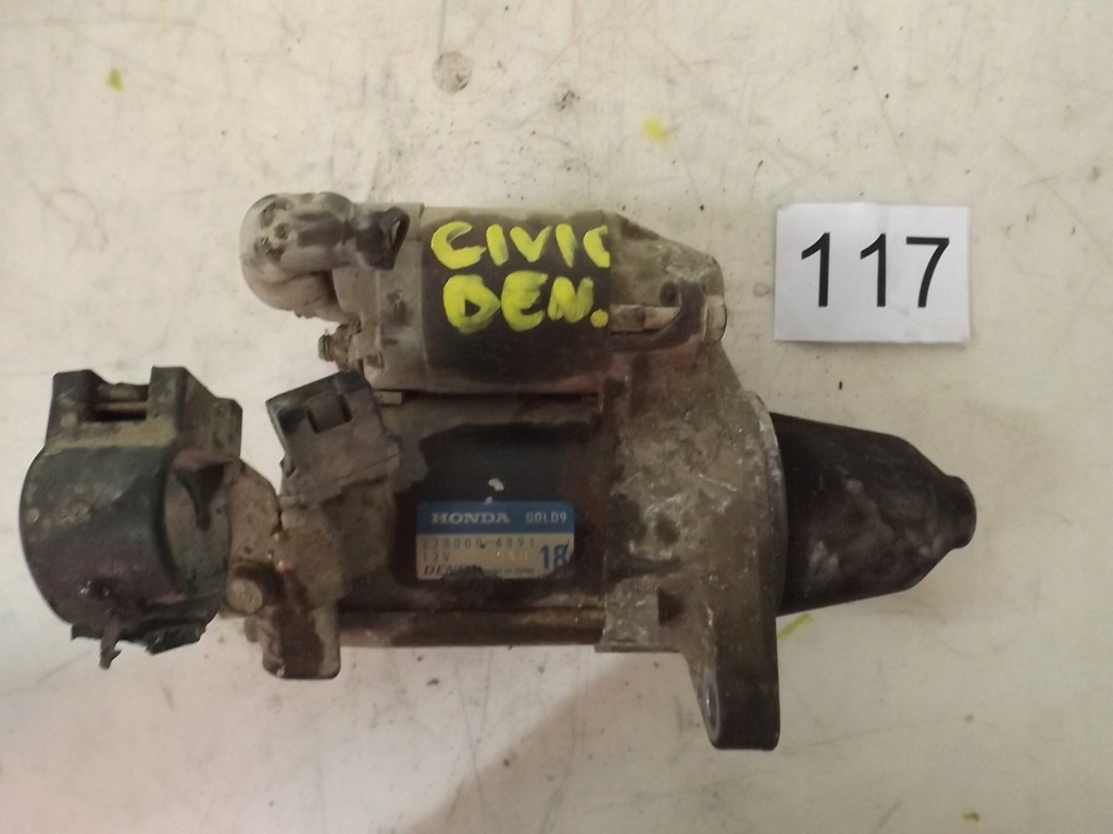 фото №1, Honda civic 6 стартер 1,4 бензин