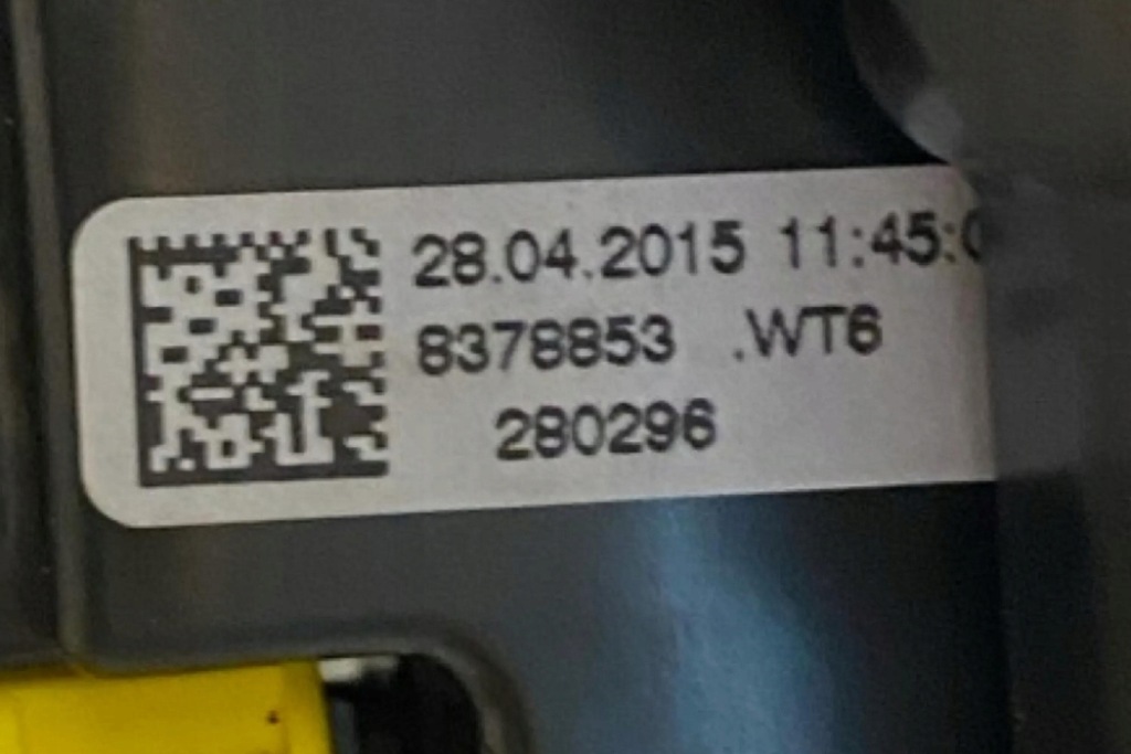 фото №8, Кольцо скользящий руля vw tiguan 5n_ 5k0953569ag 2.0l дизель 120kw