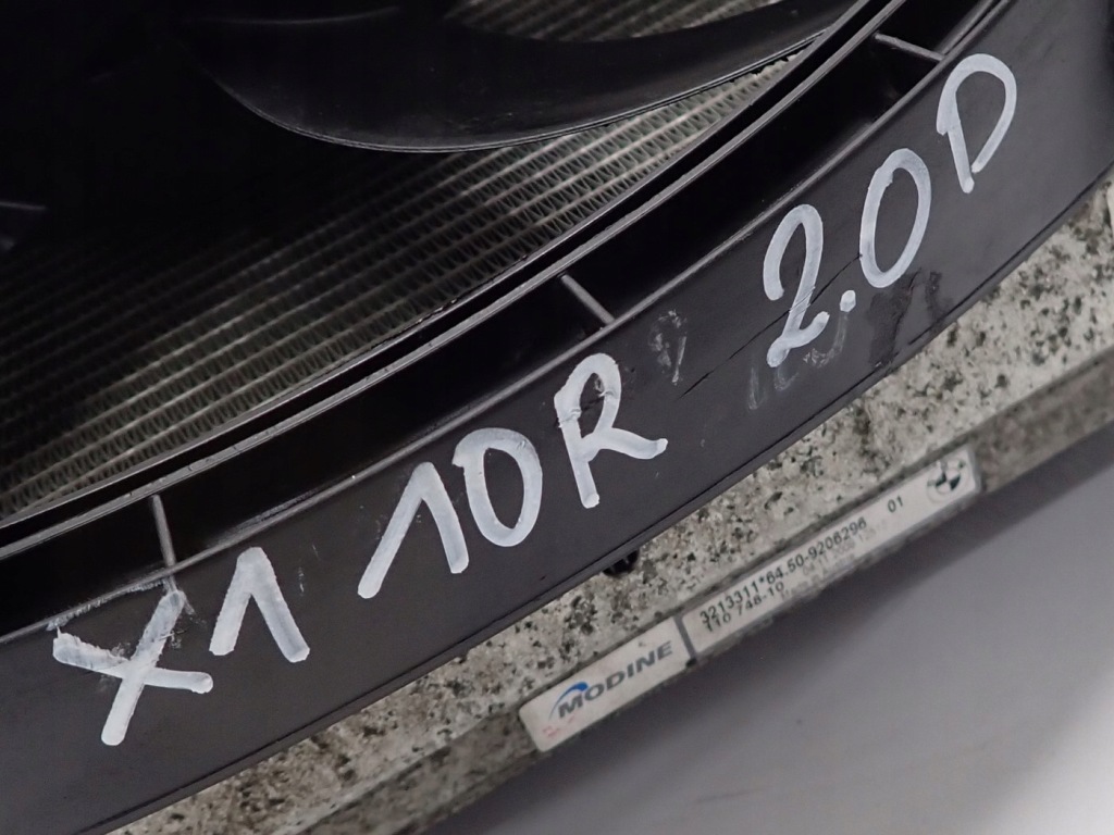 Комплект радіатор води кондиціонер вентилятор bmw x1 e84 2.0d 3296399 9410067 Недорого