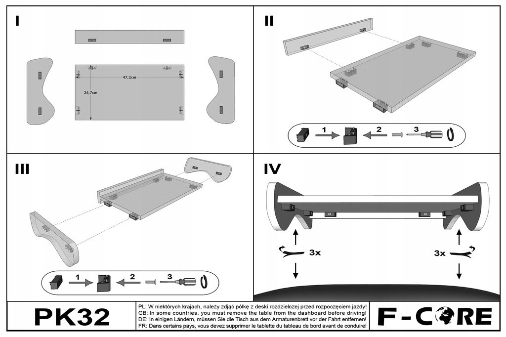 фото №5, Полка tir правая daf xf 105 2006-2013 полка do tira