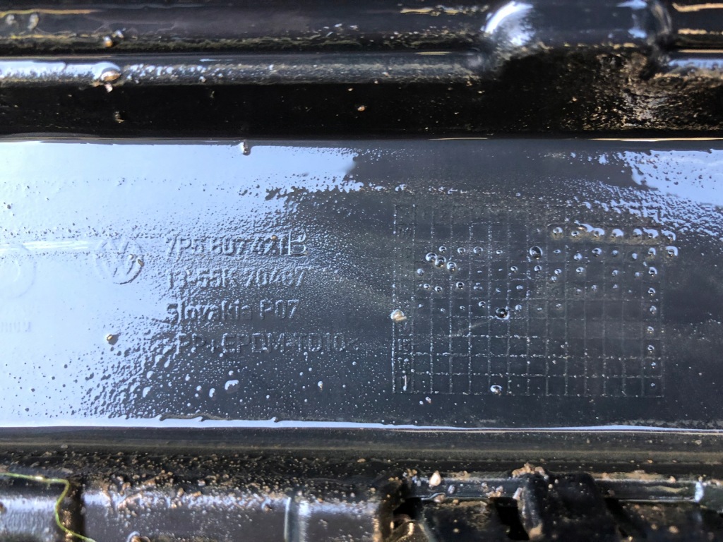 фото №8, Бампер задняя задний vw touareg ii 7p