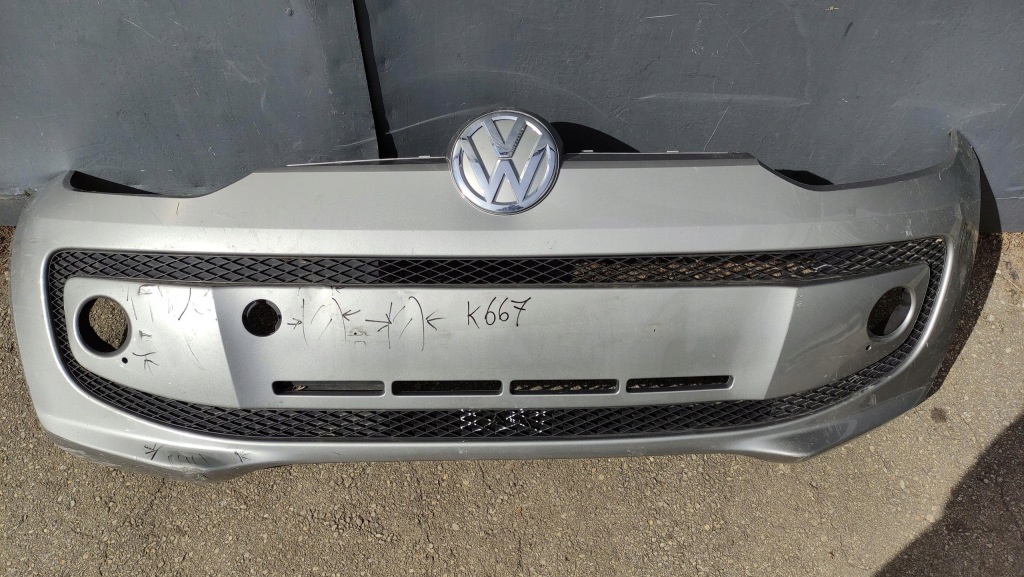 фото №1, Vw up бампер передній перед 1s0853665b