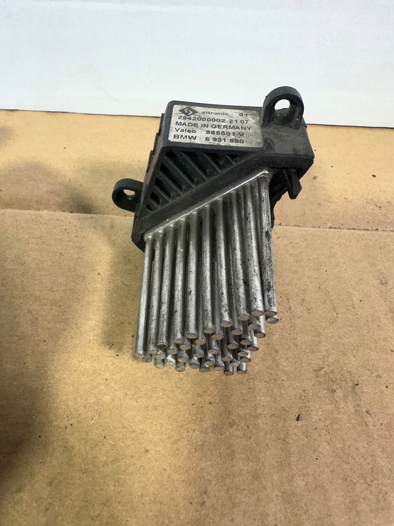 фото №6, Резистор, резистор вентилятор mercedes w140