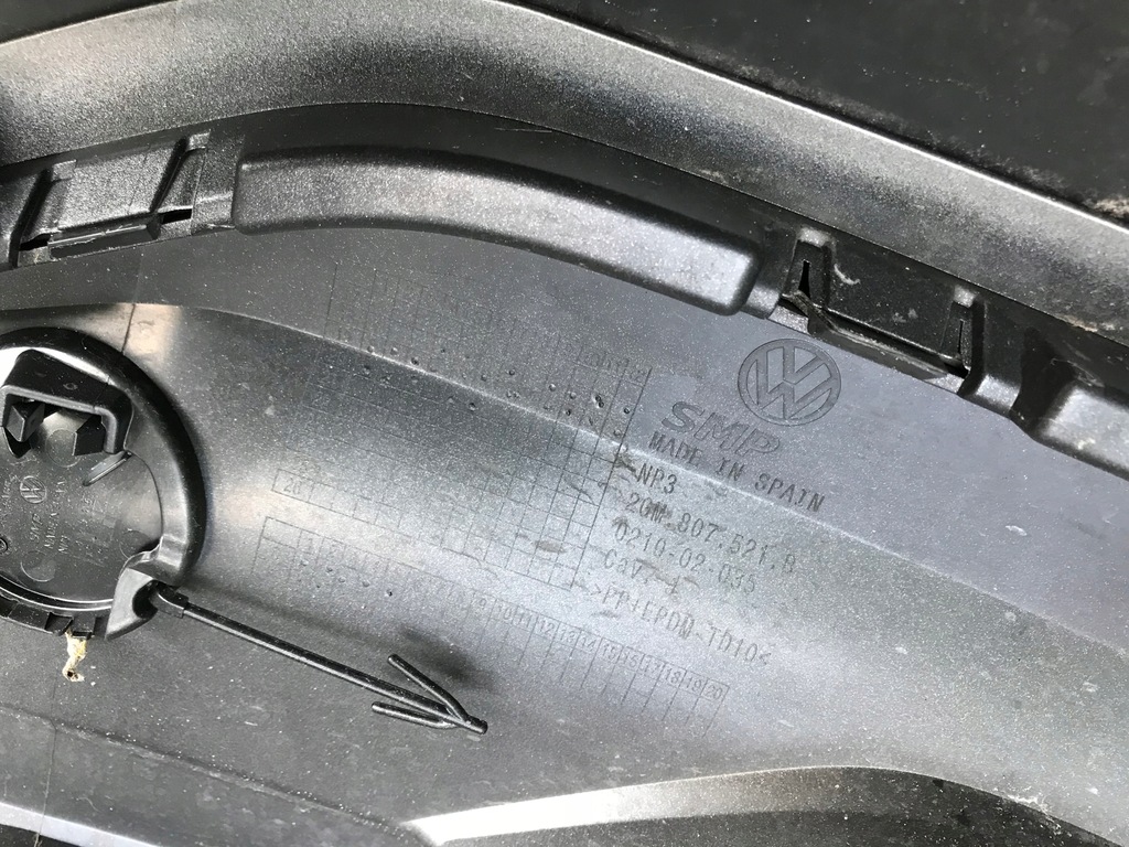 фото №10, Спойлер бампера задня 2gm807521b vw t-cross r-line