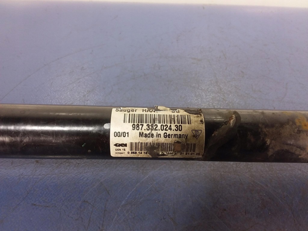 Boxster 987 рестайлинг  2.9 приводной вал правая задняя 98733202430 Оригинал