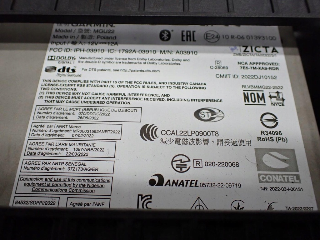 фото №13, Радіо навігація navi дисплей лічильник bmw 4 i4 g26 gran coupe 23r