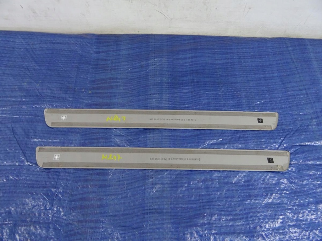 фото №2, Молдинг накладки порог пороговые mercedes w247 перед