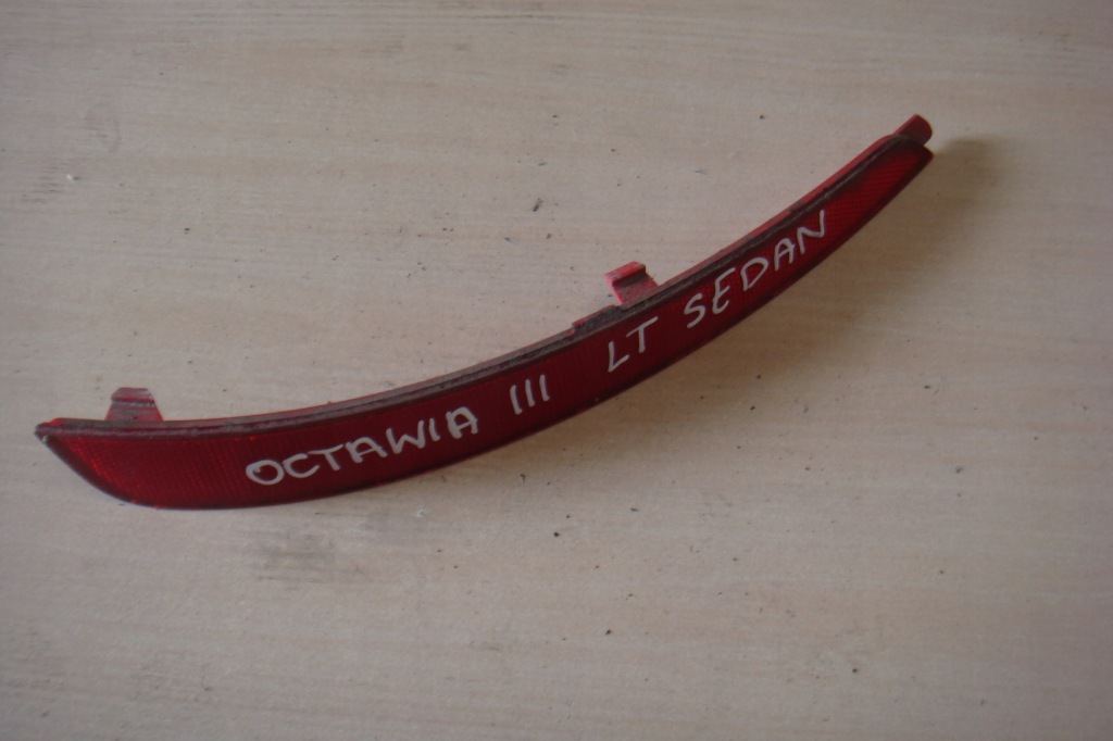 фото №1, Skoda octavia iii 5e отражатель бампера левый sedan