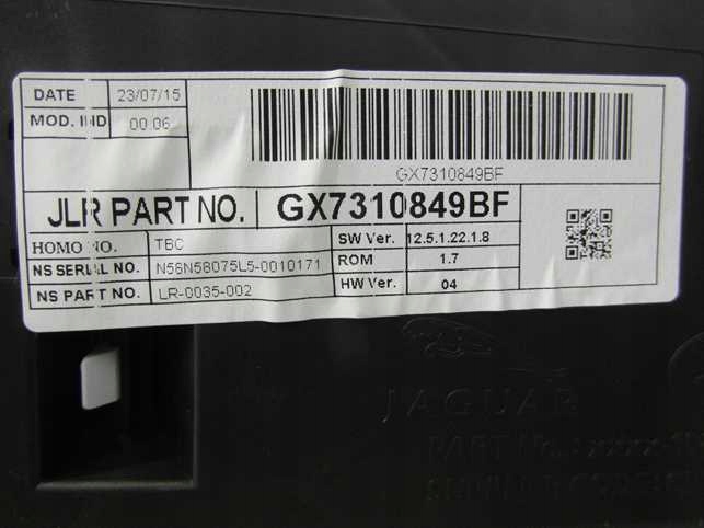 фото №5, Jaguar xe 2.0d счетчик приборная панель приборы anglia