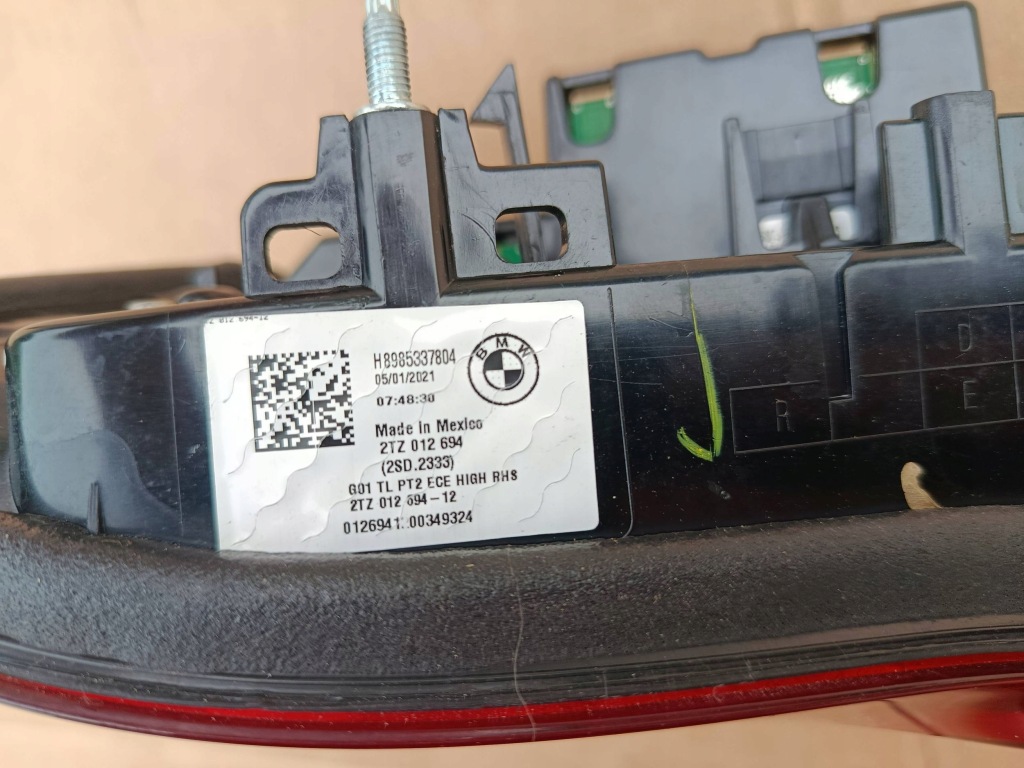 Фара led правый  задний  задняя w крышке  европа  bmw x3 g01 Недорого