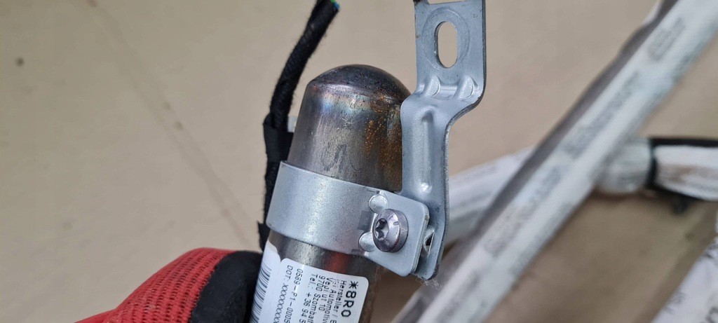 фото №11, Q5 8r sq5 шторка безопасности подушка безопасности воздушная левая левый перед 8r0880741j