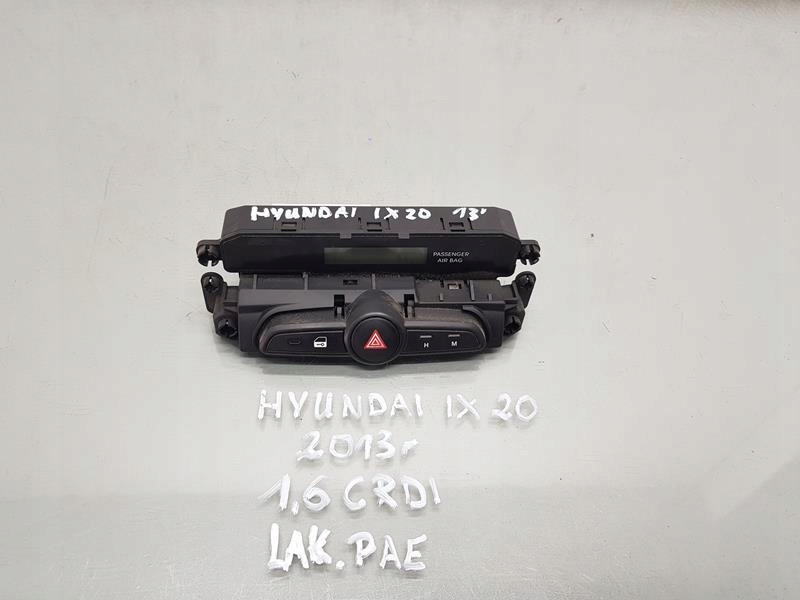 фото №1, Панель світла аварійних дисплей ix20 94510-1k000