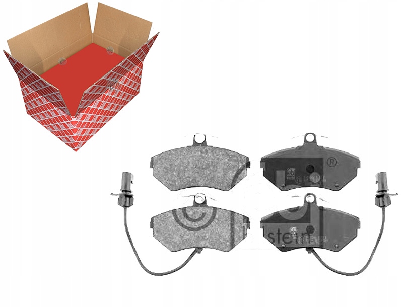 фото №1, Febi bilstein 16340 набор тормозных колодок тормозных, тормоза дисковые
