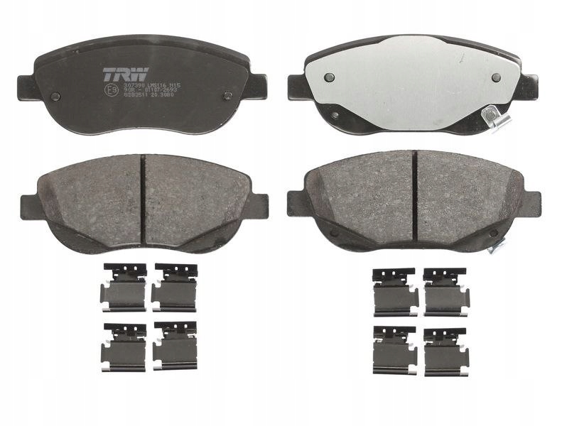 фото №6, Trw gdb3511 набор тормозных колодок тормозных, тормоза дисковые