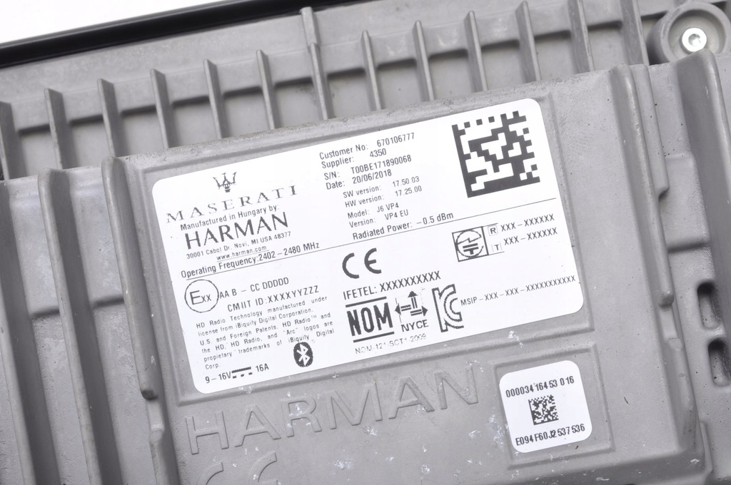 фото №9, Maserati ghibli iii m157 дисплей 670106777