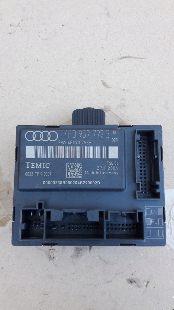 фото №1, Модуль двері перед правий 4f0959792b audi a6 c6
