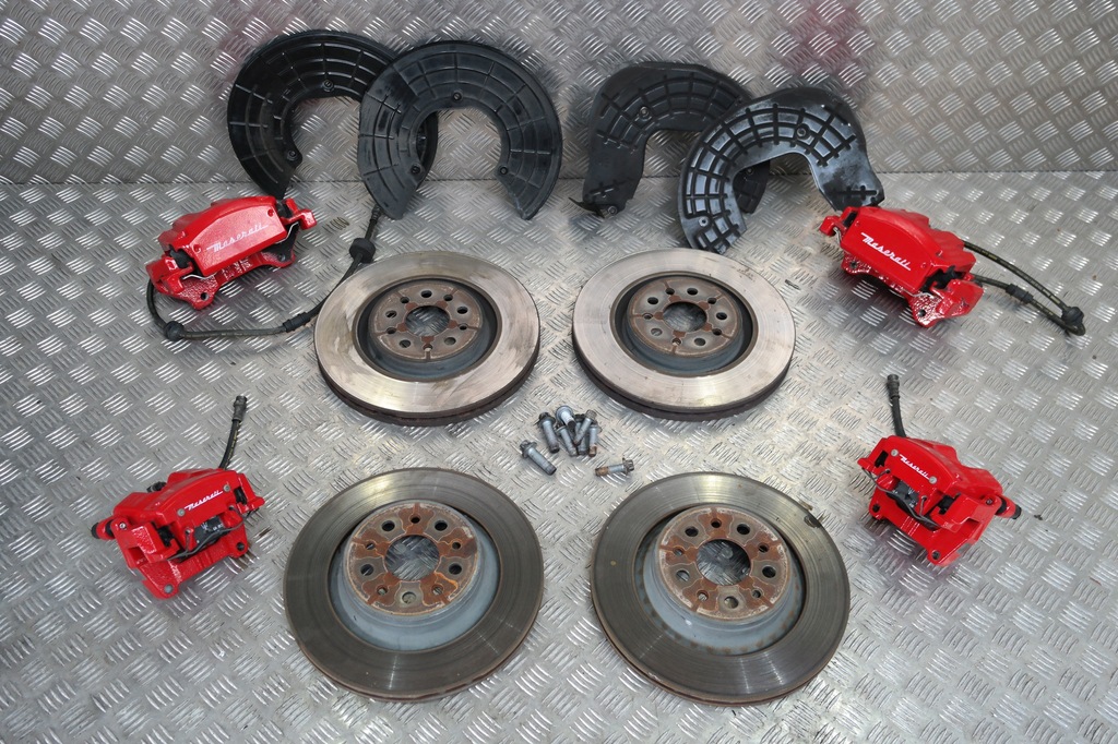 фото №1, Тормоза суппорты тормозные диски комплект тормозные диски maserati levante