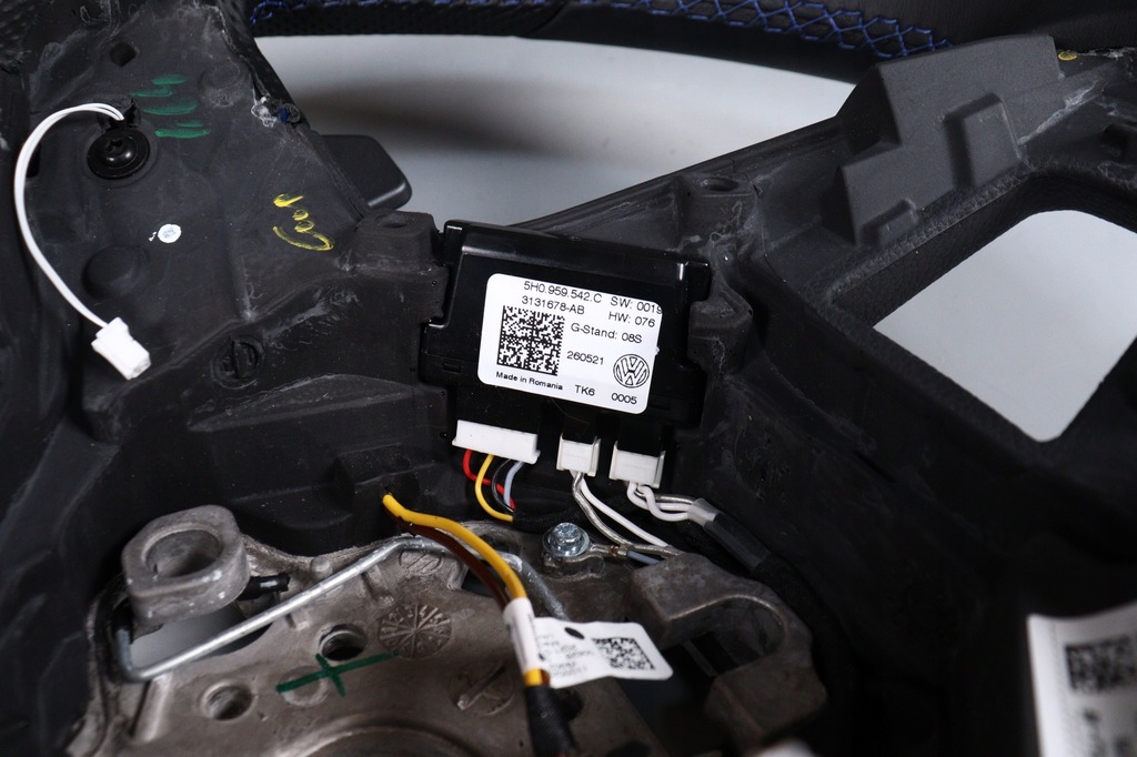 фото №7, Повітропровід шкіра пелюстки перемикання vw golf viii gte r20 passat b8 tiguan ii arteon