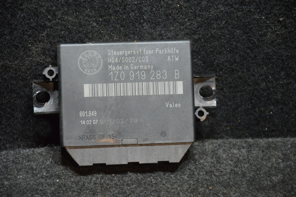 фото №1, Skoda octavia ii модуль pdc 1z0919283b