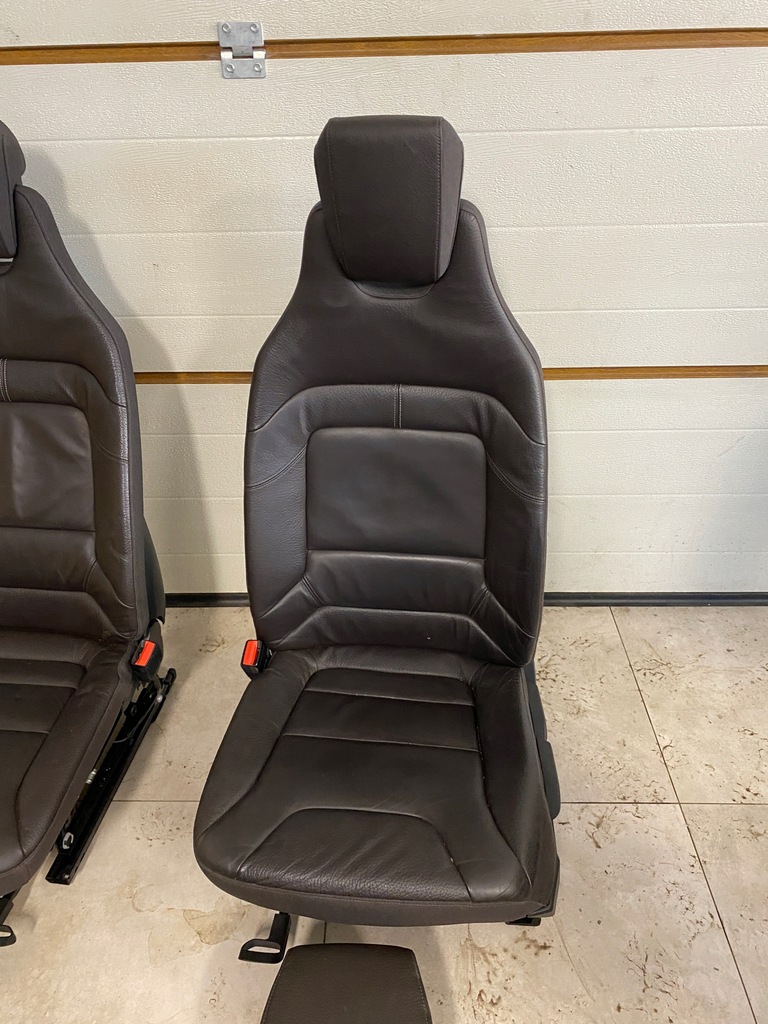 фото №6, Bmw i3 сиденья заднее сиденье подлокотник кожа коричневая