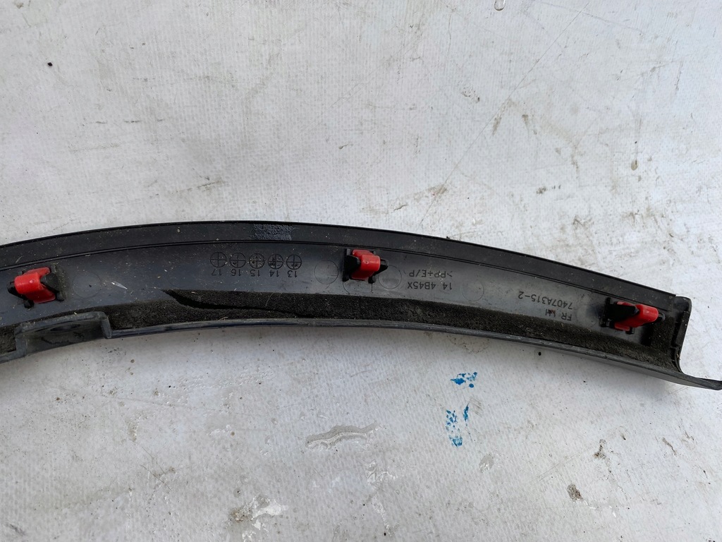 фото №6, Mitusbishi outlander iii 15-19 молдинг ліва перед передня 7407a315-2