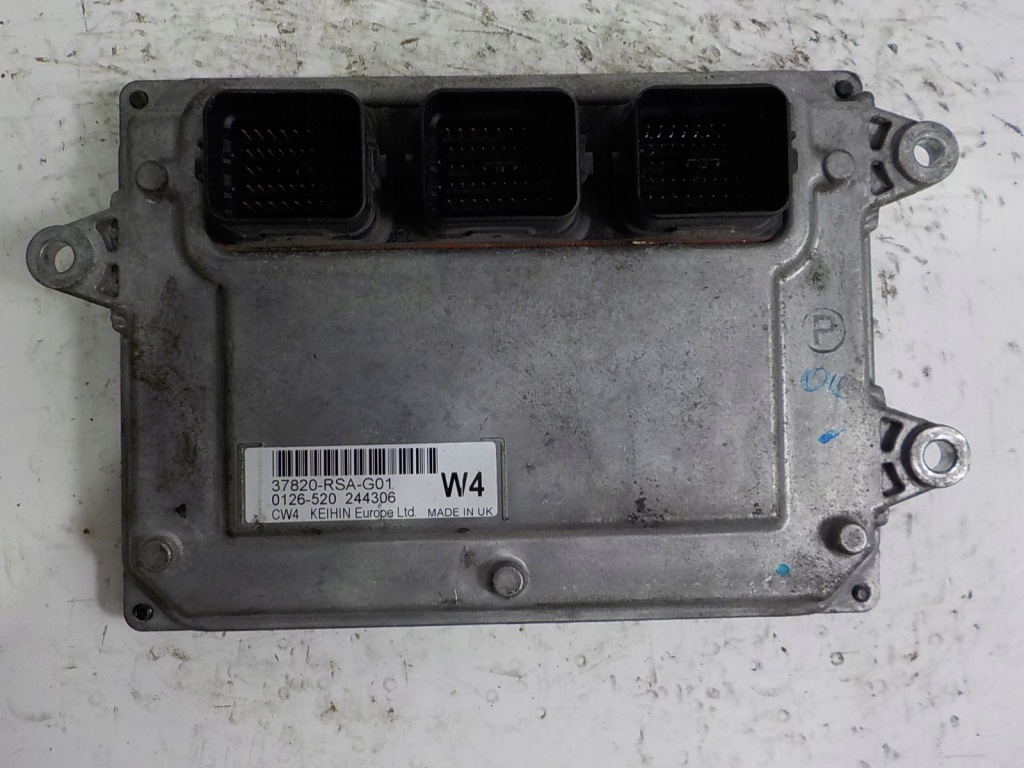 фото №1, Honda civic viii бортовий комп'ютер блок керування 37820-rsa-g01 w4