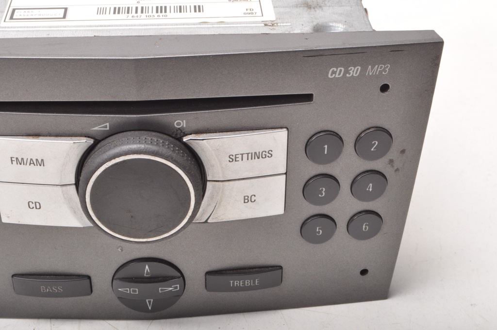 Opel astra h iii zafira b радио 93183869 cd30 Доставка