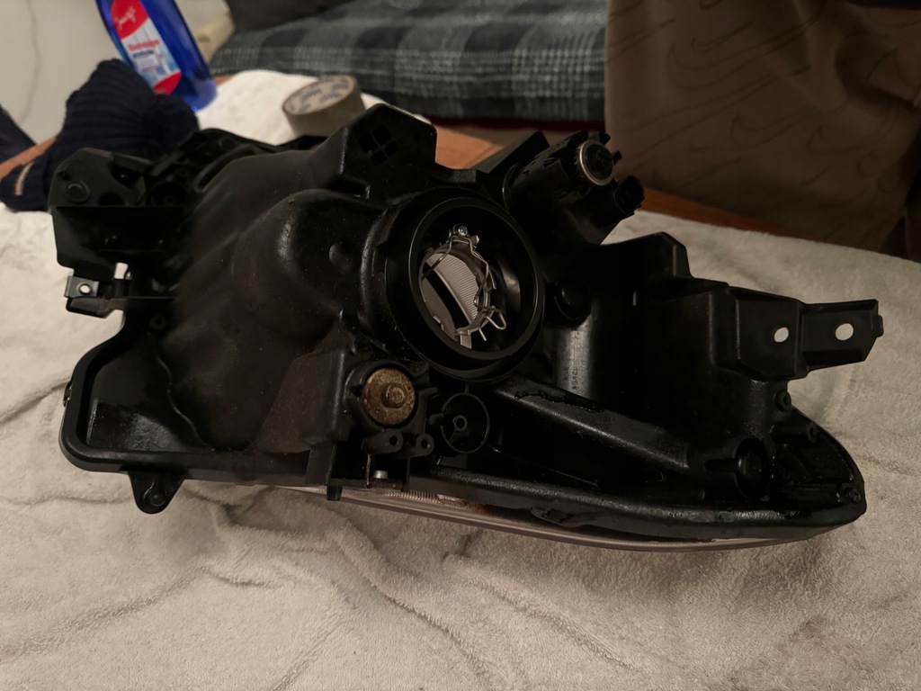 фото №11, Suzuki baleno ii лампа передняя правая обычная оригинальная нет клееная europa