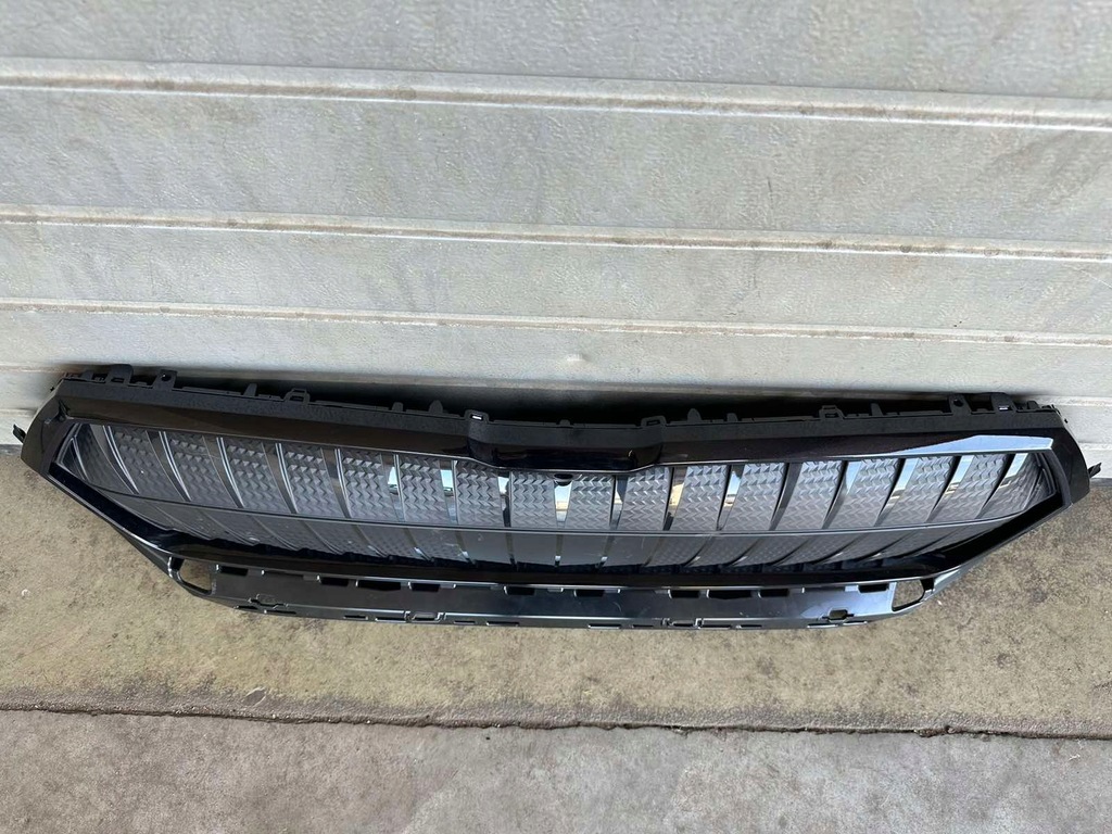 фото №5, Skoda enyaq iv решётка радиатора решётка радиатора передняя часть решётка радиатора 5la853653 metaliczny чёрный