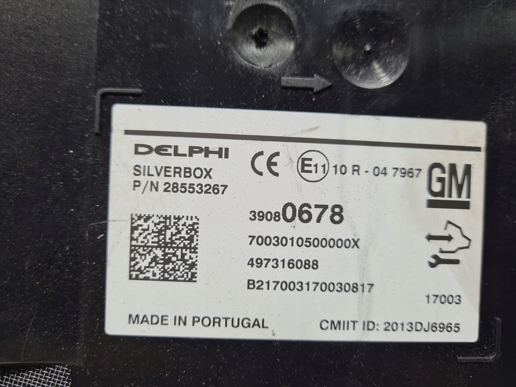 фото №3, Модуль радио навигации silverbox opel insignia a lift