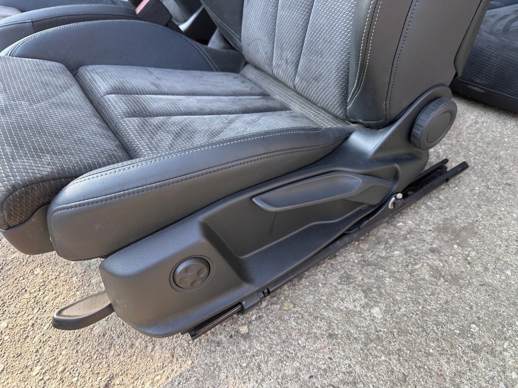 фото №8, Audi a4 b9 s-line avant kombi сидіння комплект сидінь шкіра alcantara підігрів