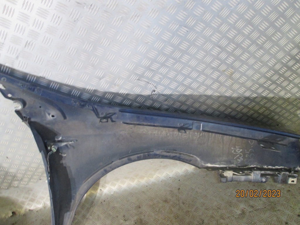 фото №3, Крыло левый перед renault vel satis 01- granat