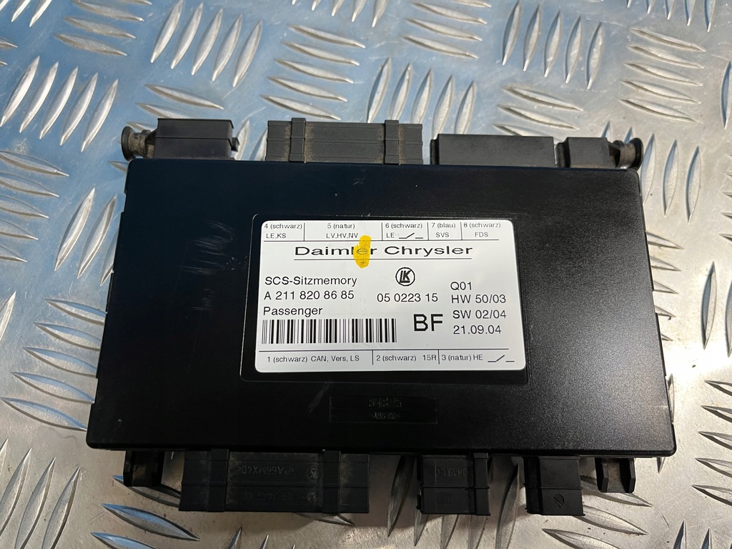 фото №1, Mercedes w211 модуль блок керування сидіння пам'яті