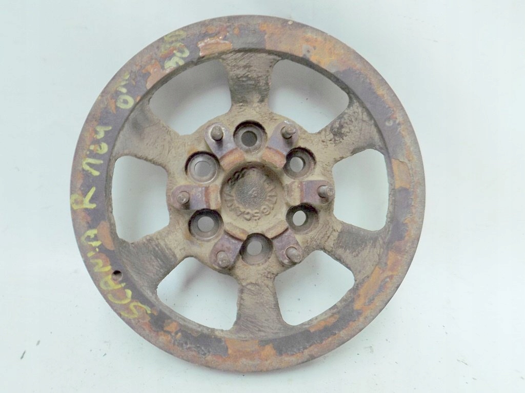 фото №4, Scania r 124 420km 2001r шків колінчастого вала