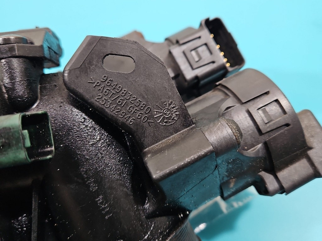 фото №9, Дроссельная заслонка citroen c4 i 9639027480 1.6 hdi