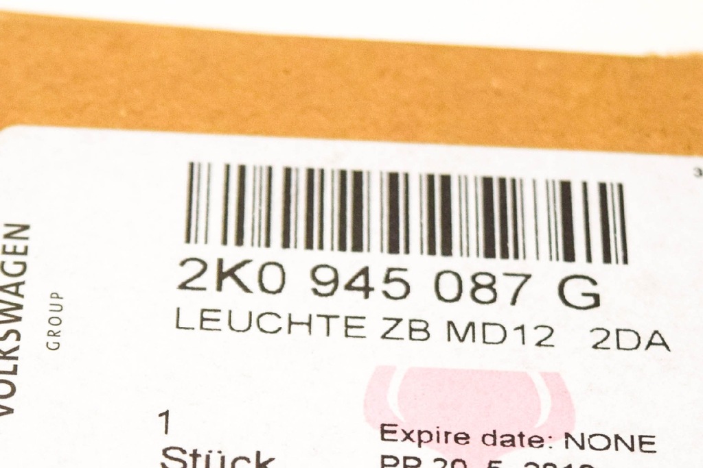 фото №6, Vw caddy mk3 2k задні світло стоп-сигнал багажника nowe оригінальні 2k0945087g