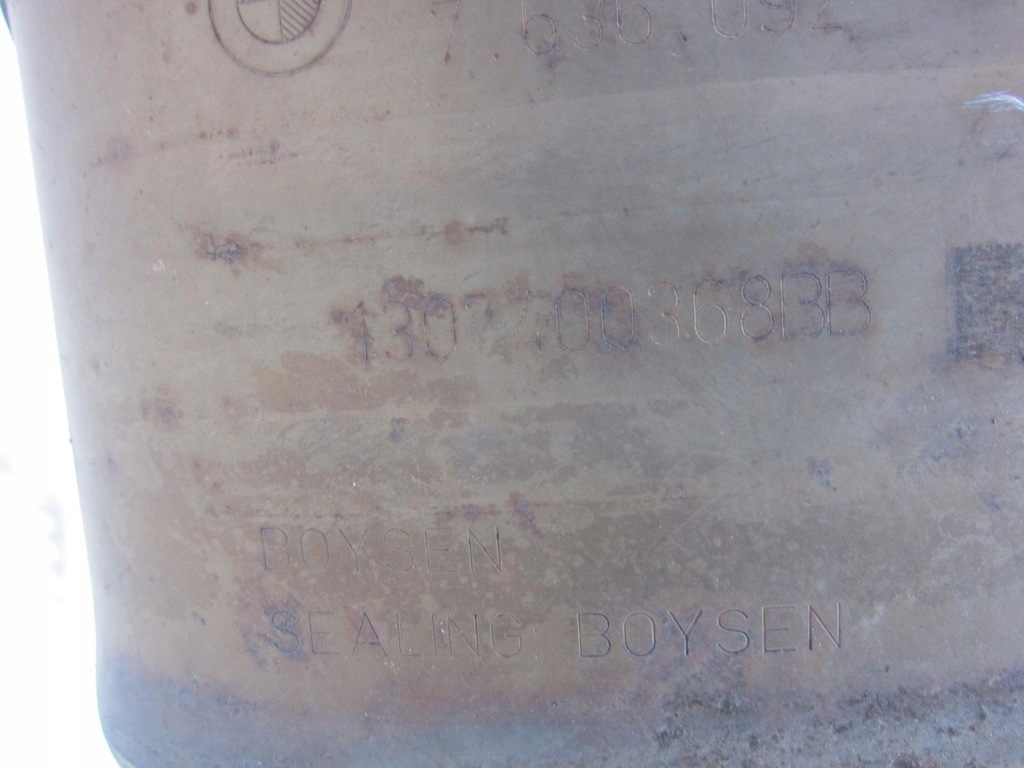 фото №10, Bmw 3 f30 f36 328i n20 n26 выхлоп гаситель конечный катализатор 18307621868